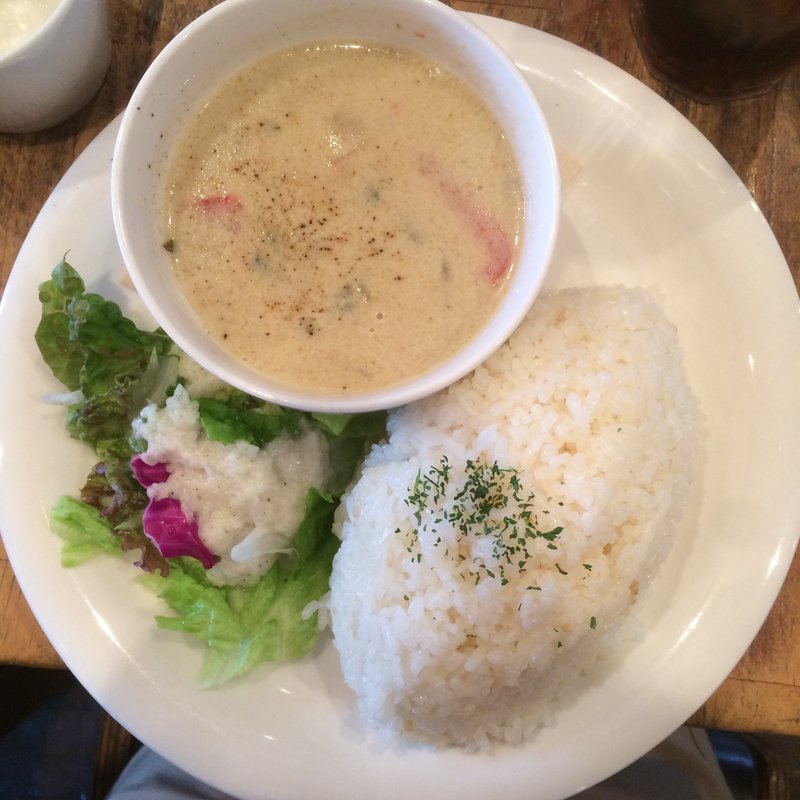日替りグリーンカレー(DOUBLE TALL CAFE（ダブル トール カフェ） 原宿店)