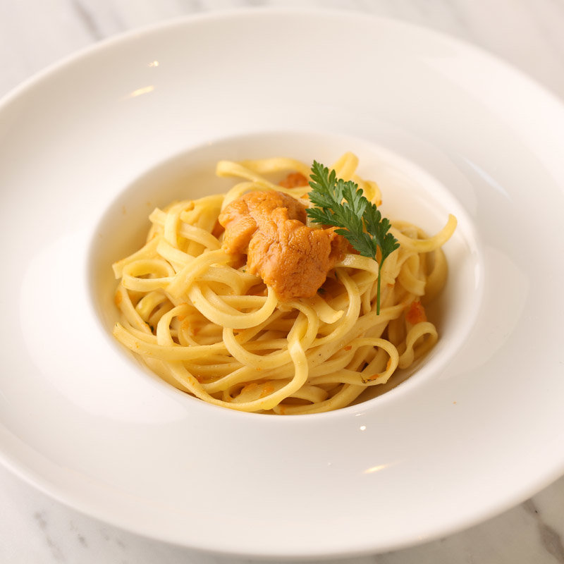 雲丹クリームパスタ(トレスカリーニ)