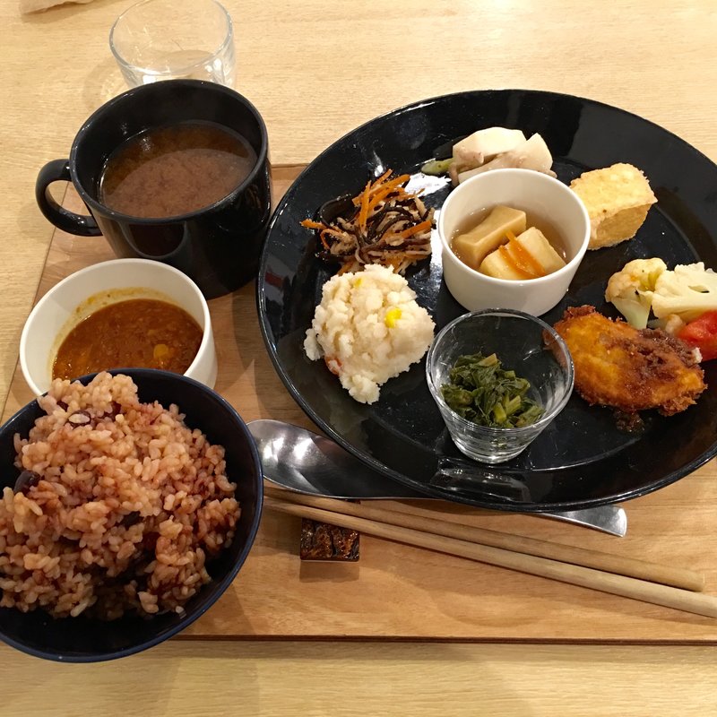 精進定食(こまきしょくどう 鎌倉 不識庵)