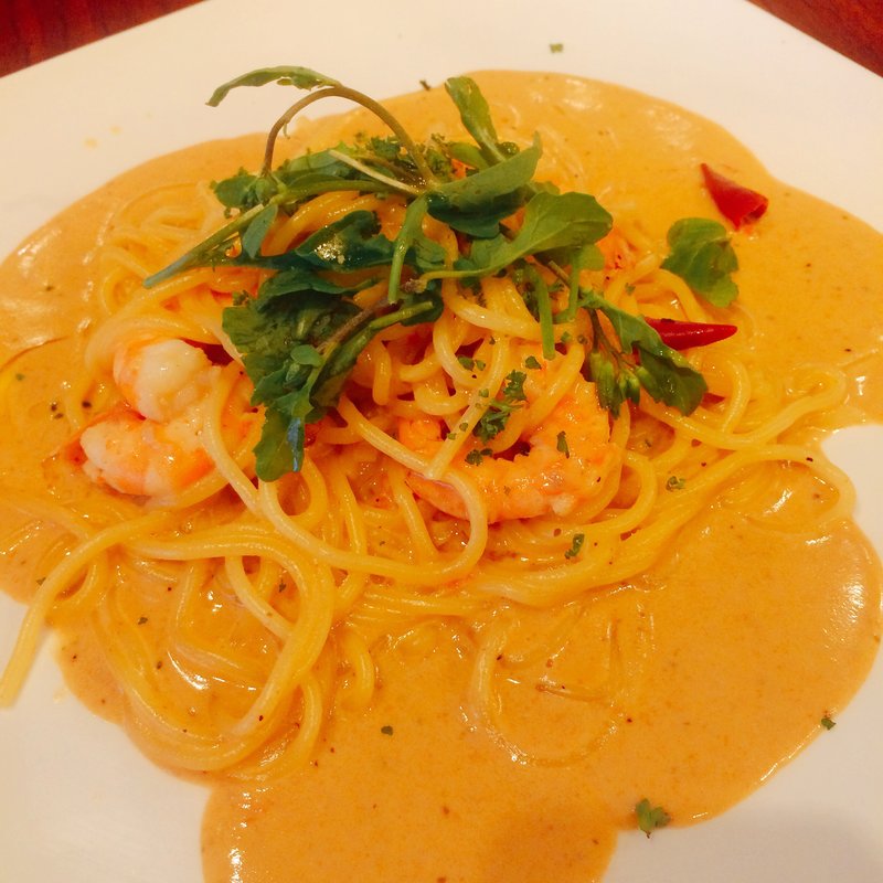 伊勢海老味噌の濃厚エビ味噌クリームパスタ(Osteria 吉田PASTA BAR （オステリア ヨシダパスタバー）)