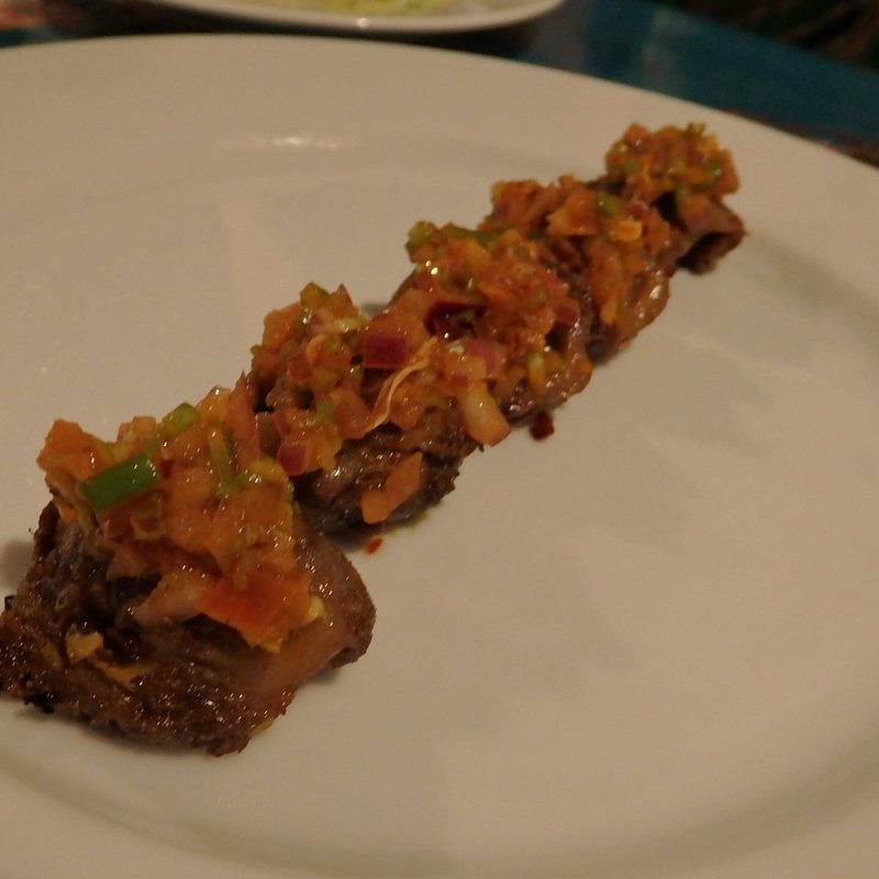 タンドリー砂肝(ガラムマサラ)