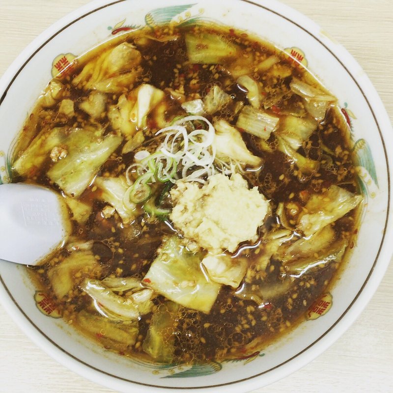 しょうがラーメン(味噌)(ラーメン信月)