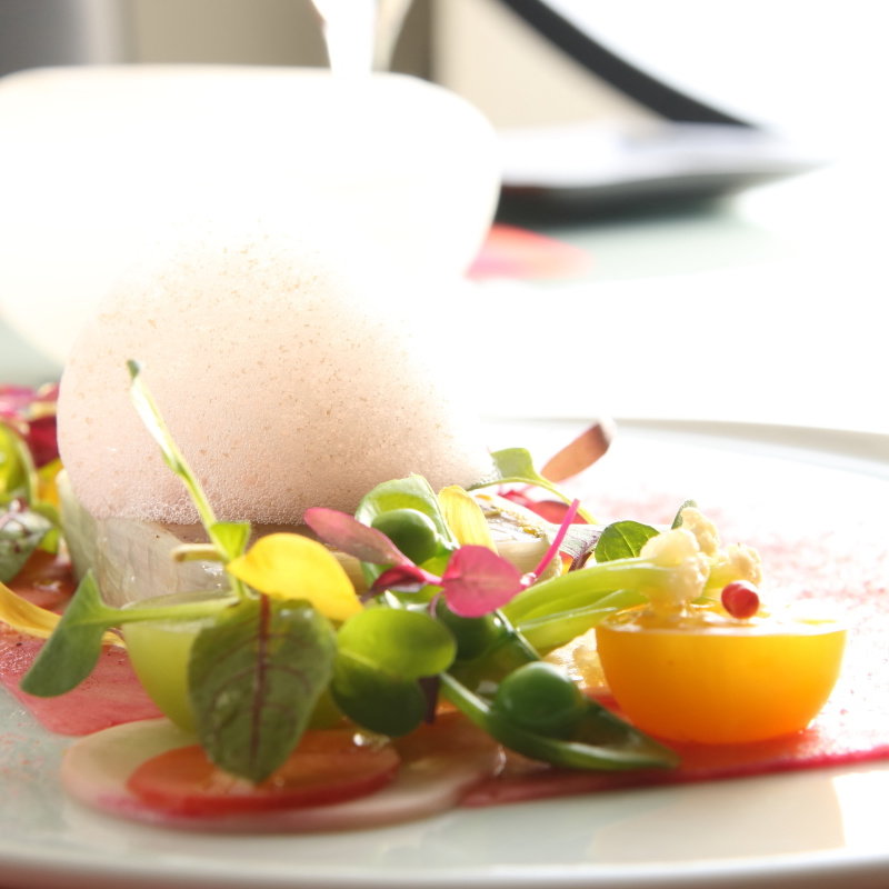 サーモンのカルパッチョ(エル レイ マリー)