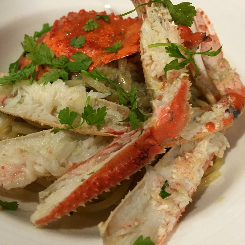 タラバガニのグリル(ラ バルカ)