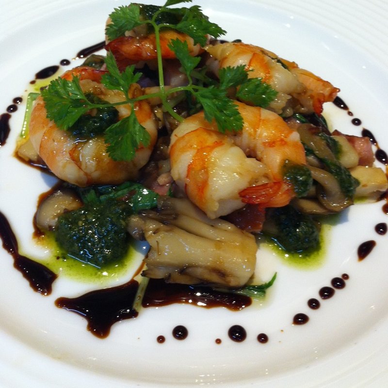 魚介のグリル(ラ バルカ)