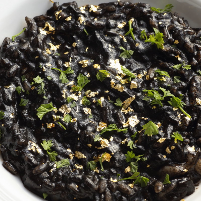 イカスミリゾット(ラ バルカ)