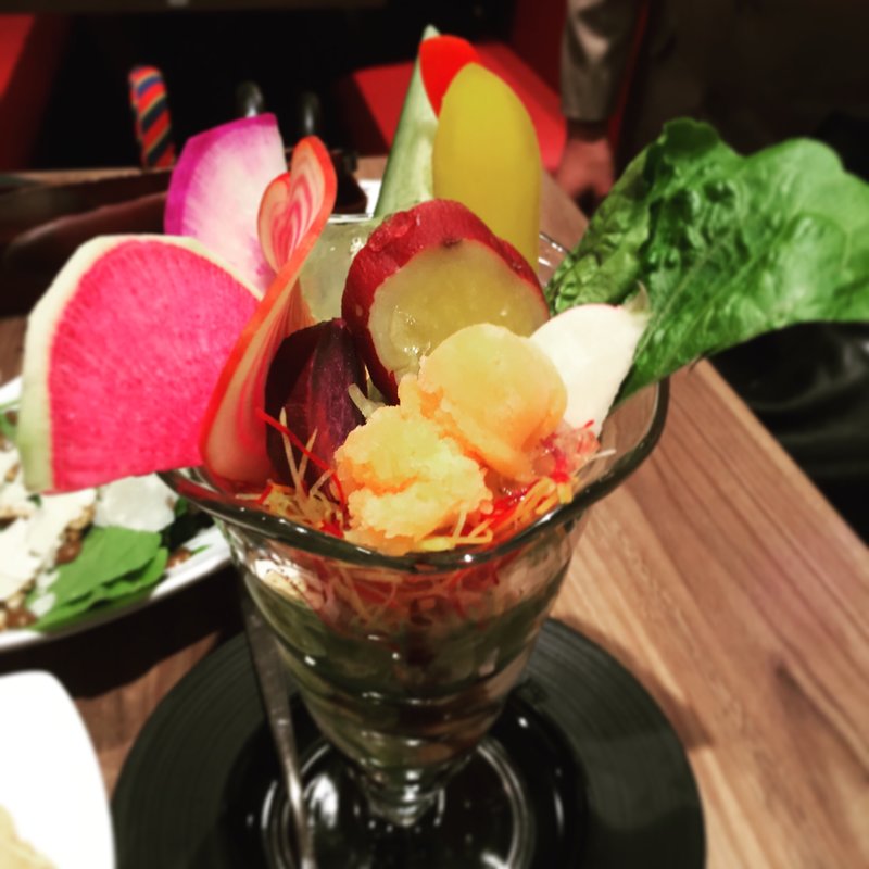 三浦野菜のパフェ仕立て(俺のイタリアン 東京)