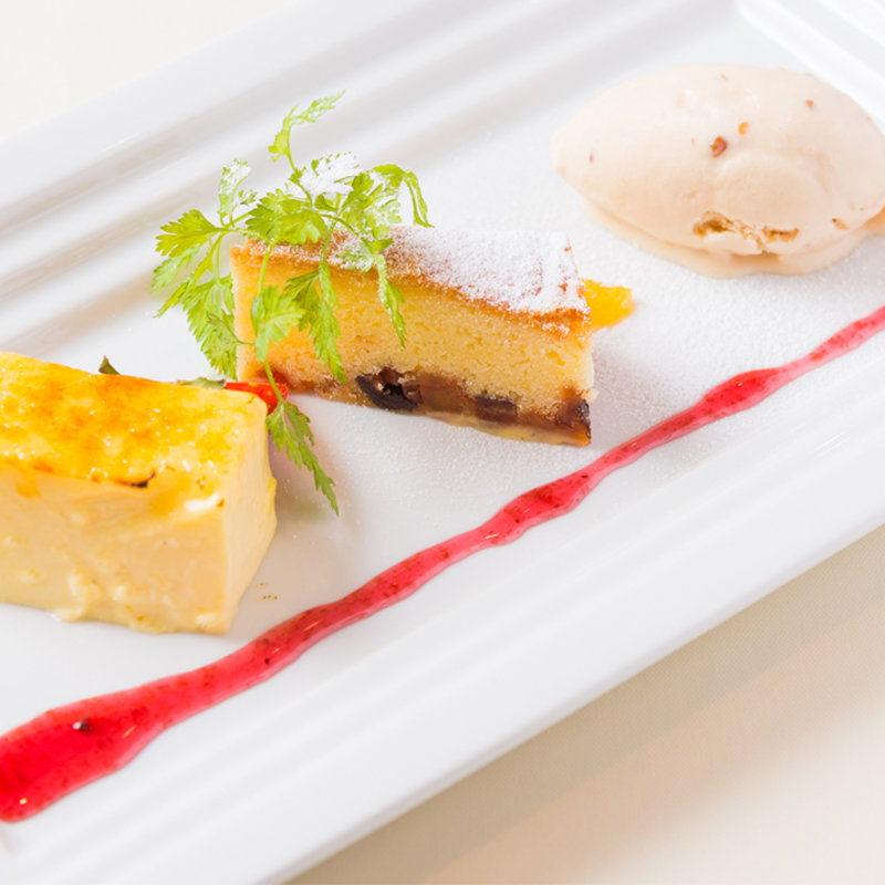 本日のデザート(長尾中華そば 神田店)