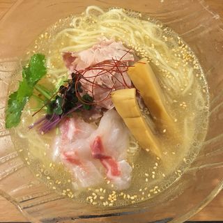 冷やし鯛塩そば(夏季限定)(鯛塩そば 灯花 曙橋本店)