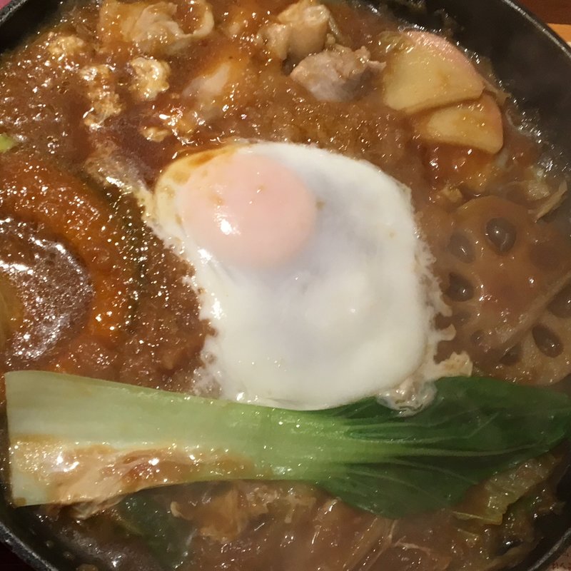 茨城名物 みそ煮込みうどん(茨城マルシェ Restaurant&Bar)