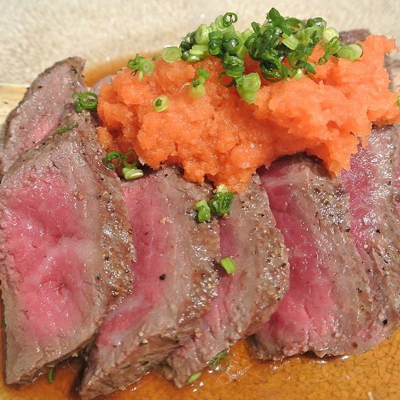 えこめ牛赤身焼き(俺の割烹 銀座本店)