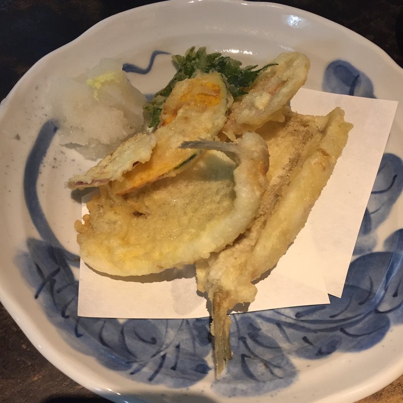 キス天ぷら(くつろぎの美味家Uo（ウオ）)