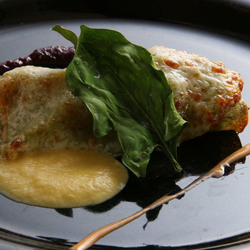 鰆のグリル　チーズ仕立て(ラ・フォンテ)