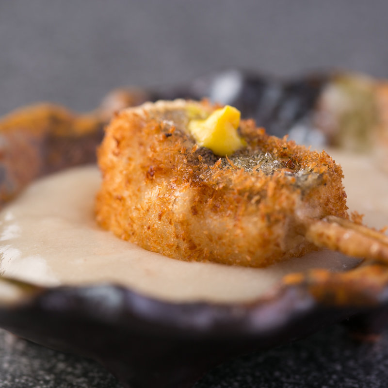 鱚の串揚げ(串揚げ たつかわ)