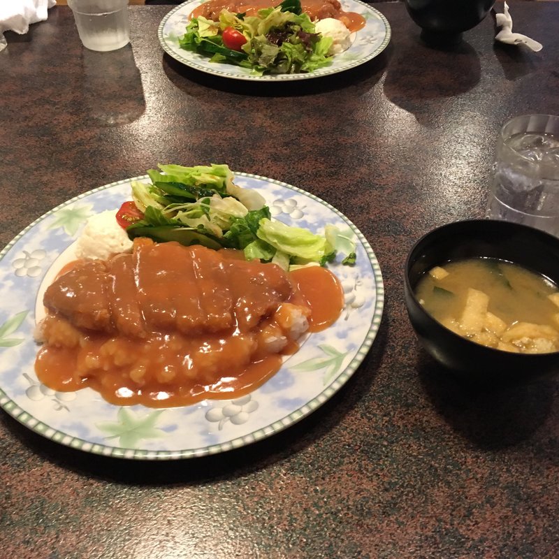 長岡の洋風カツ丼(居酒屋つかさ)