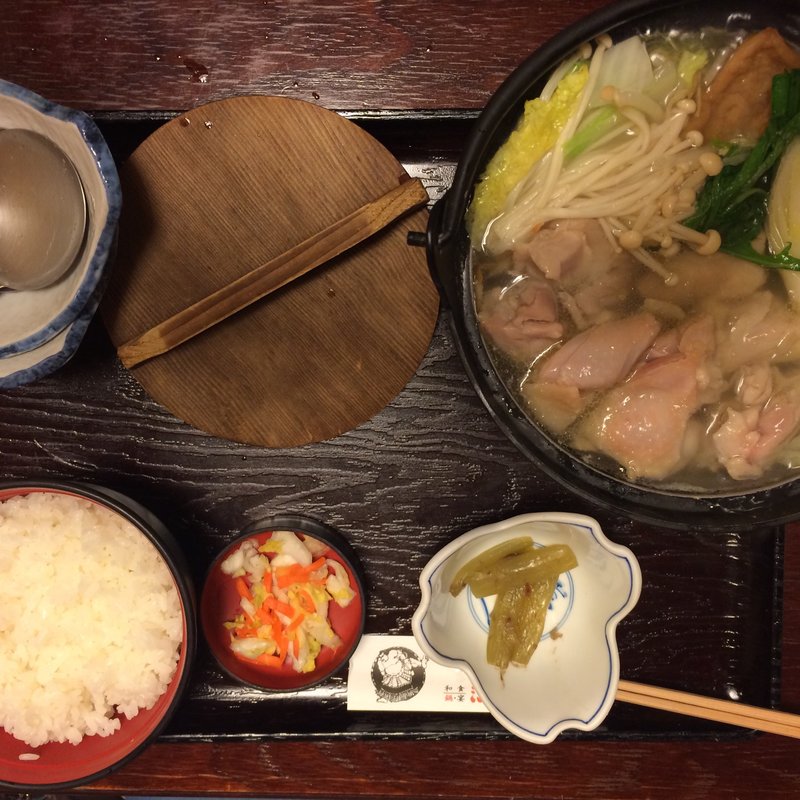 鶏ちゃんこ定食(相撲茶屋 ちゃんこ江戸沢 両国総本店)