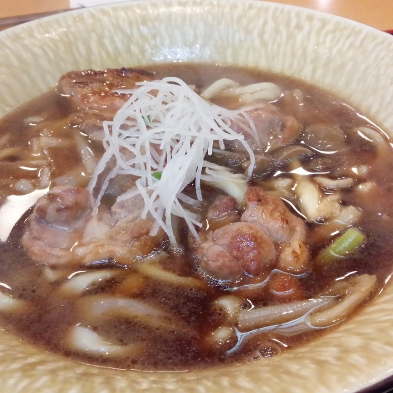 鴨南蛮うどん(丸屋)