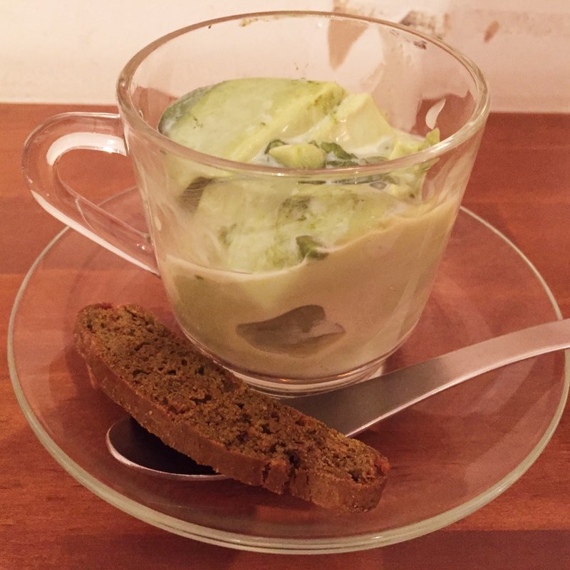 ツルツル抹茶プリン(ワタナベナンバン )