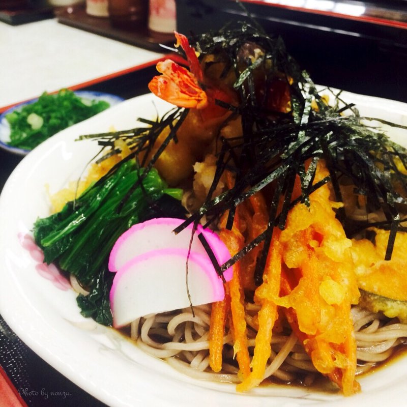 海老おろし蕎麦(角文 )