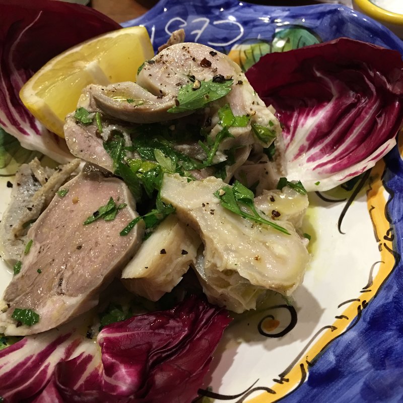 トリッパ サーレ エ リモーネ(Pizzeria Braceria CESARI!!)