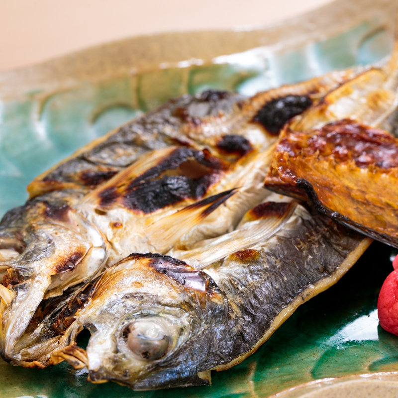 鯖の塩焼き(炭火割烹 大嶋)