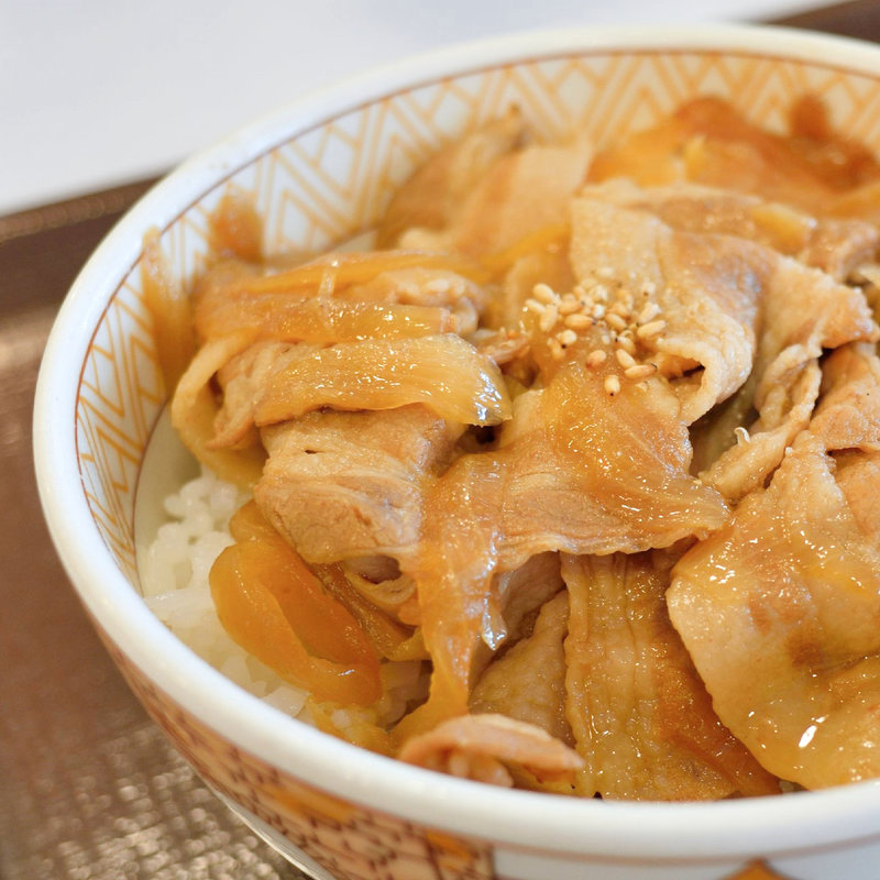 豚丼並盛(すき家 11号高松檀紙店 )