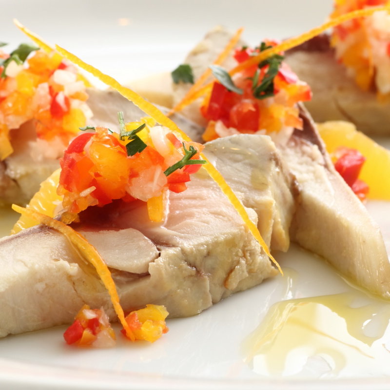 炙りマグロ(Vineria Cassini)