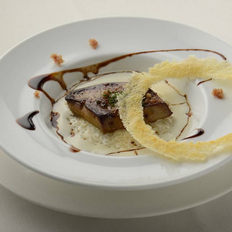 フォアグラのリゾット(Vin de Rêve)