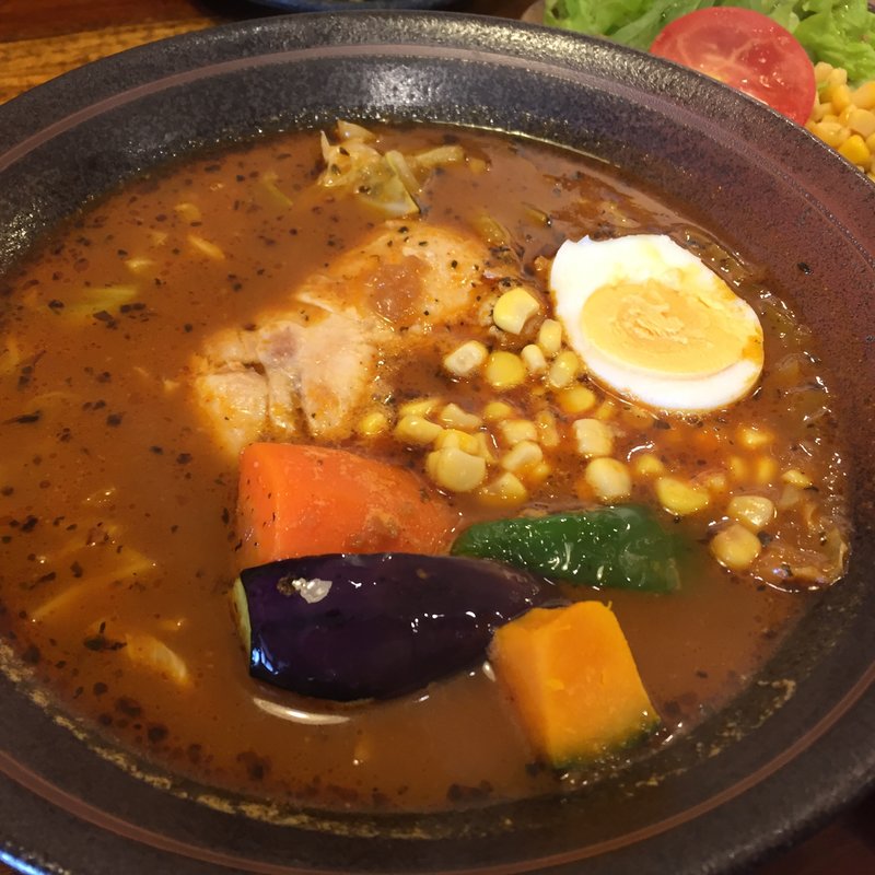 やわらかチキンのスープカレー(モグ )