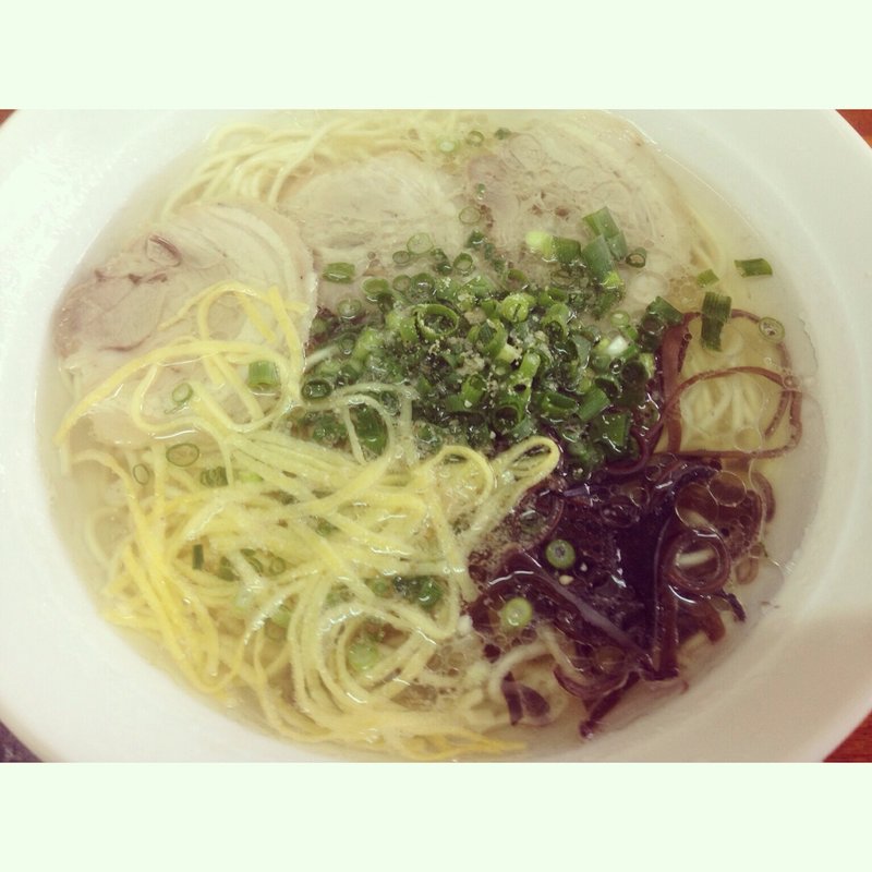 塩ラーメン(須彌亭)