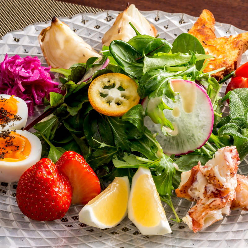 肉、魚、野菜の盛り合わせ(ル ヴィーヴル （Revivre）)