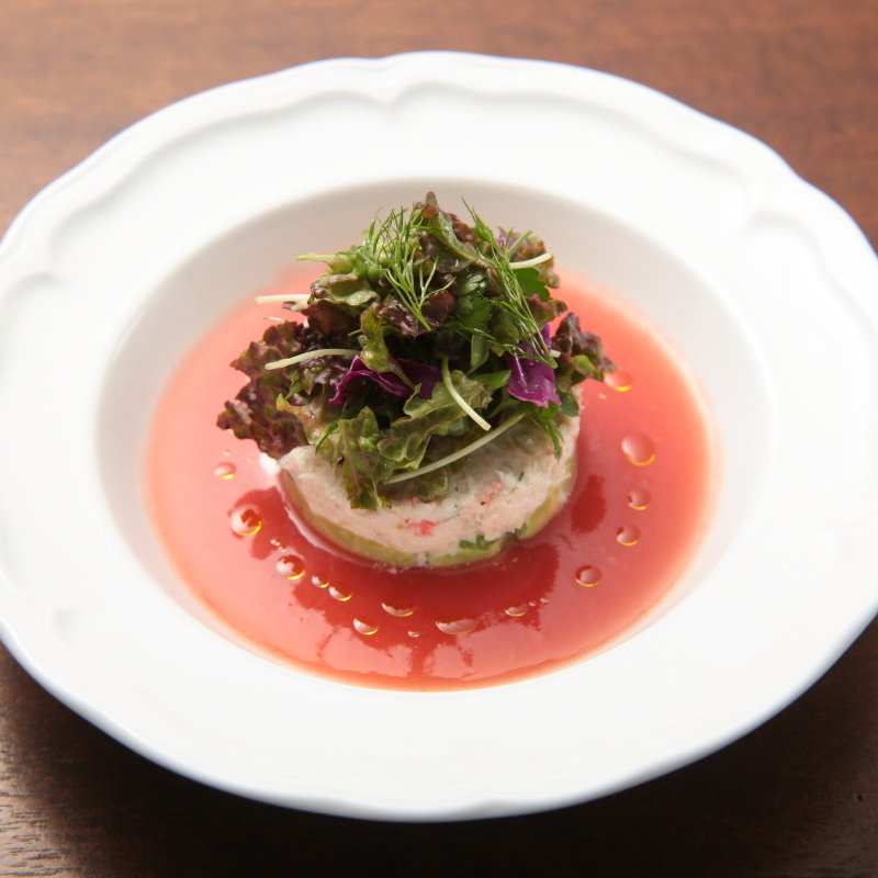 カニとアボカドのトマトソース(コカブ デリ （KOCHAB_DELI）)