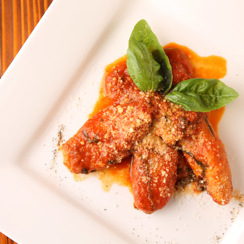 鶏ささみのピリ辛ソース(トラットリア ダイ パエサーニ)