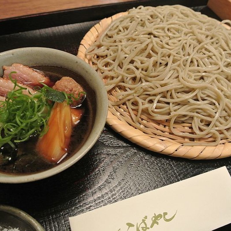 鴨南蛮そば(北野坂こばやし)