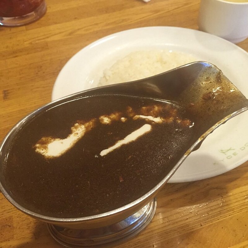 チキンカレー ソース大盛(共栄堂)