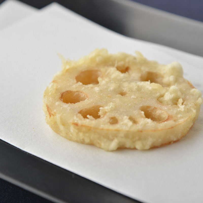 蓮根の天麩羅(てんぷら 味覚)