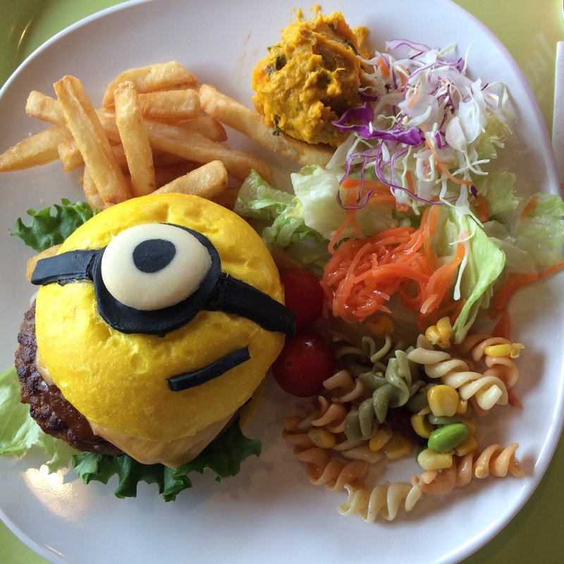 ミニオン・バーガープレート(アズーラ・ディ・カプリ )