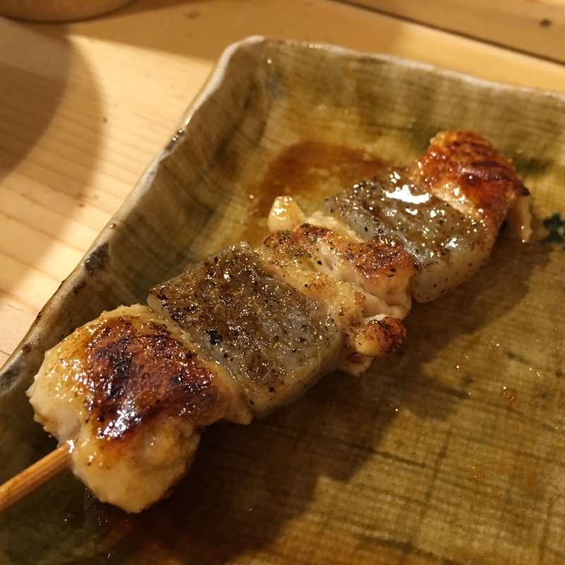 かしわの皮(くわ焼 たこ坊)