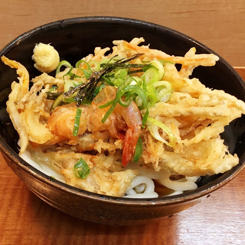 冷たいうどん(やお八 手打ちうどんコーナー)