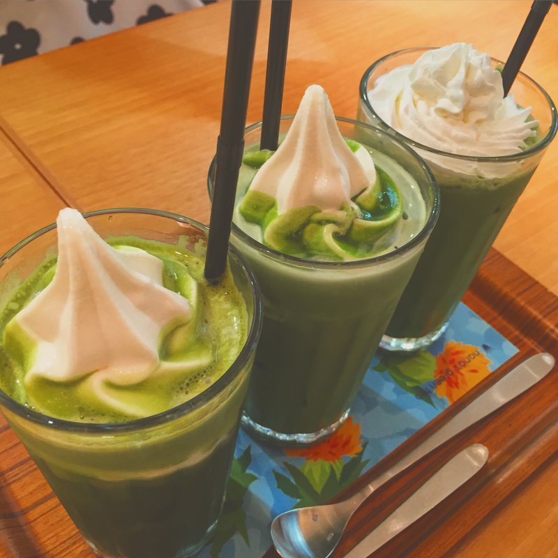 抹茶クリームラテ(ナナズグリーンティー 静岡パルコ店 （nana's green tea）)