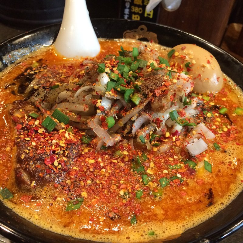 カラ鬼増し(カラシビ味噌らー麺 鬼金棒 （キカンボウ）)