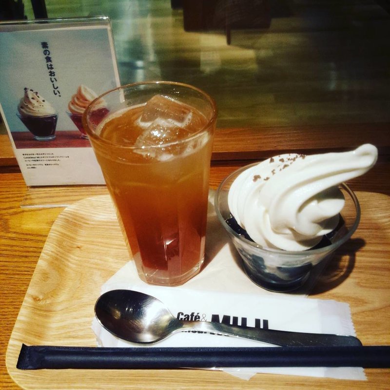 コーヒーゼリーパフェ(Café＆Meal_MUJI渋谷西武)