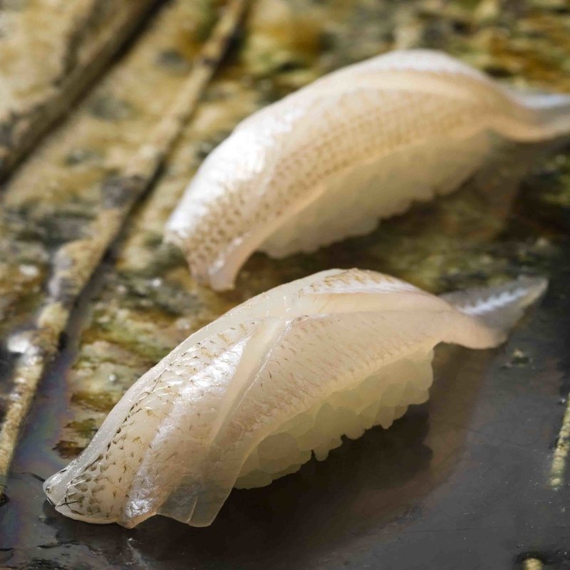 キスの握り(鮨処 橘／ホテル日航東京)