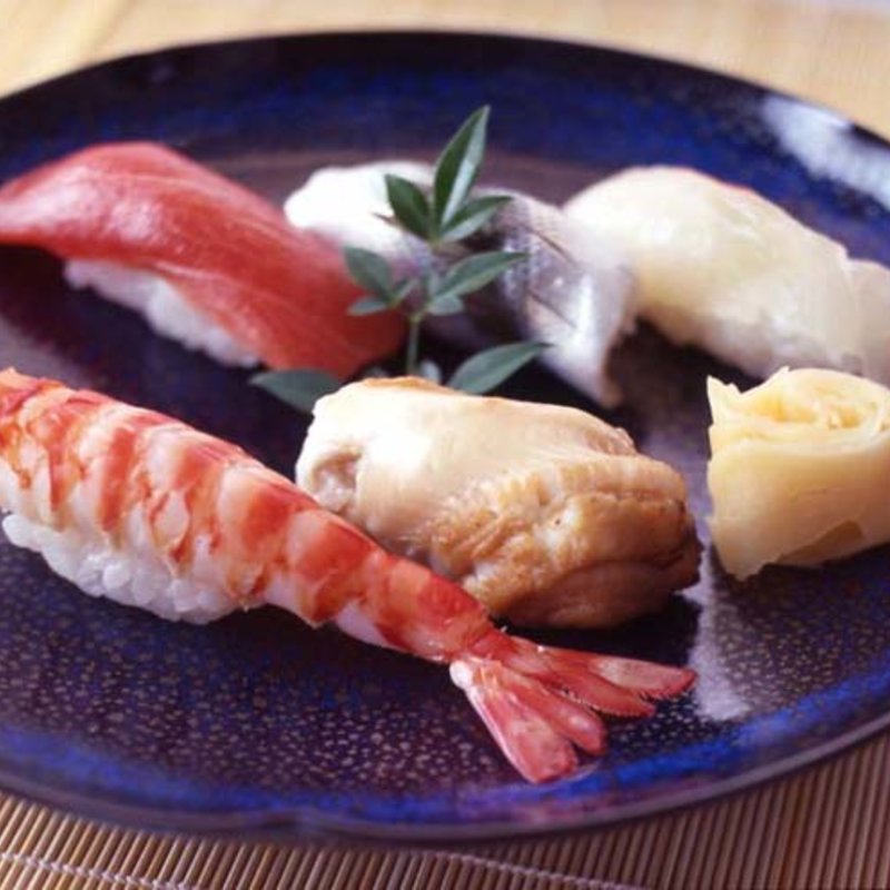 握りの盛り合わせ(鮨処 橘／ホテル日航東京)