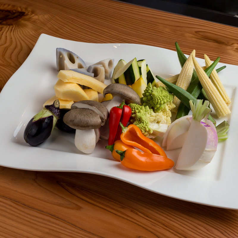 バーニャカウダー(鉄板料理 嵯助)