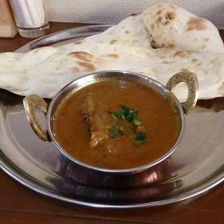マトンカレーセット(インド・ネパール レストラン PUJA （インドネパールレストラン プザ）)