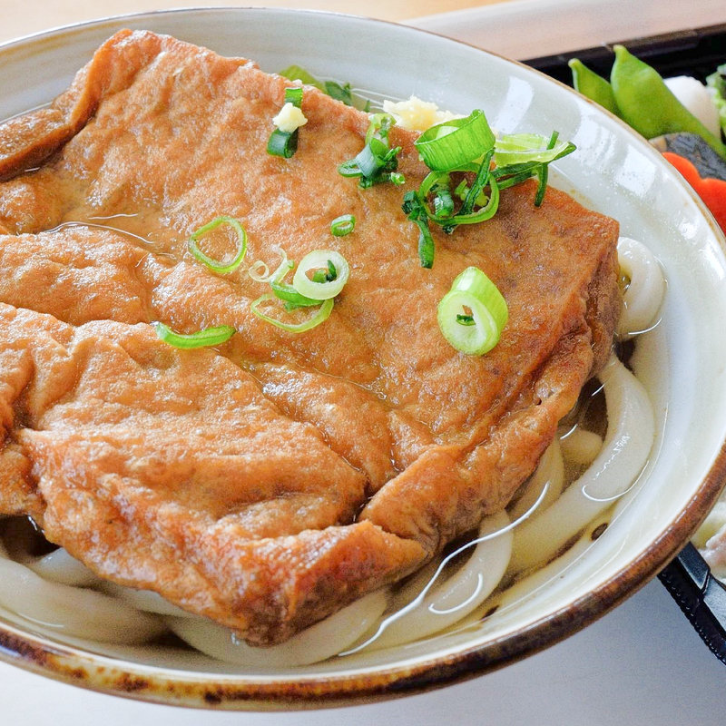 かけそのまま+お揚げ(やまびこ屋 )