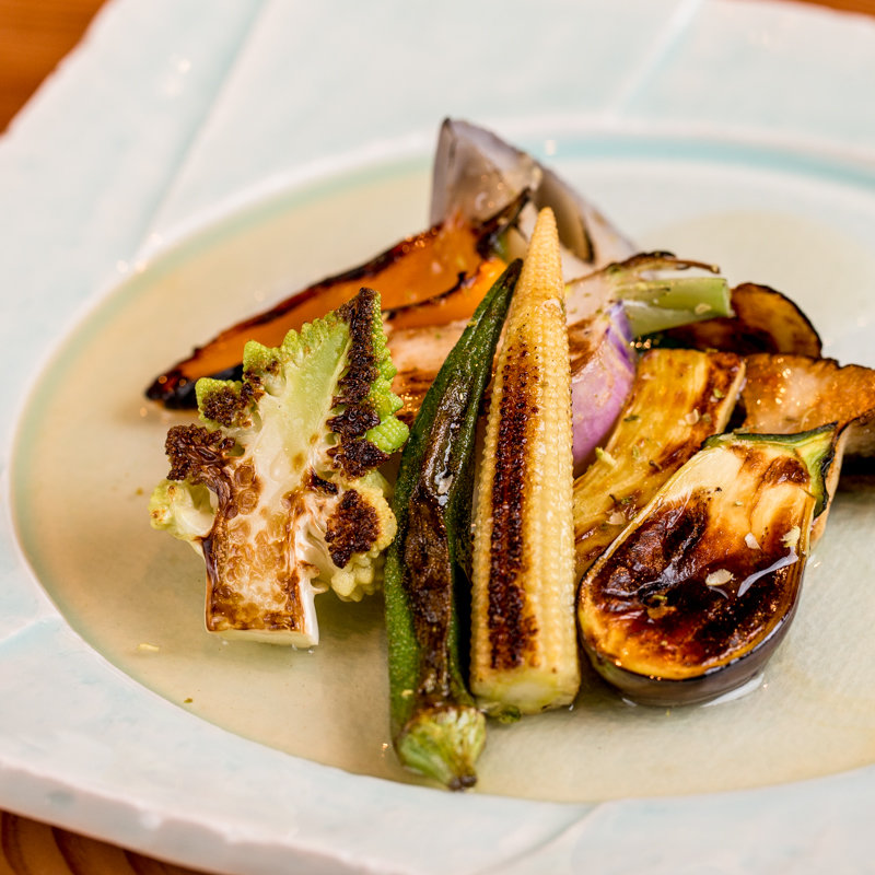 グリル野菜(鉄板料理 嵯助)