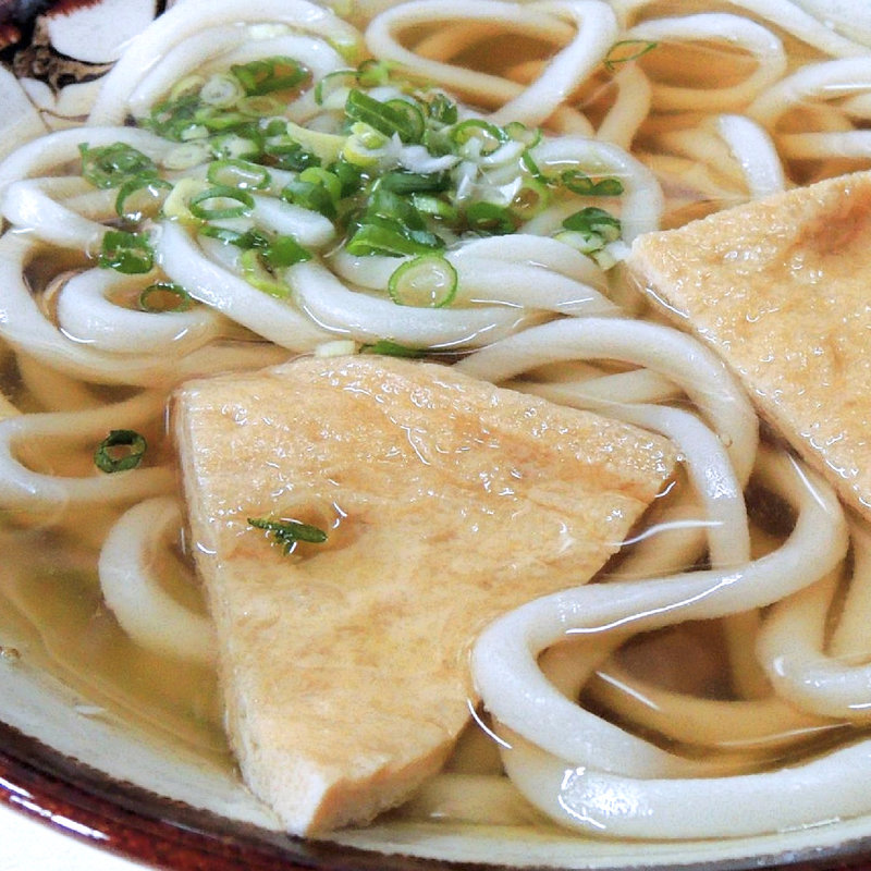かけうどん(長兵衛うどん店)