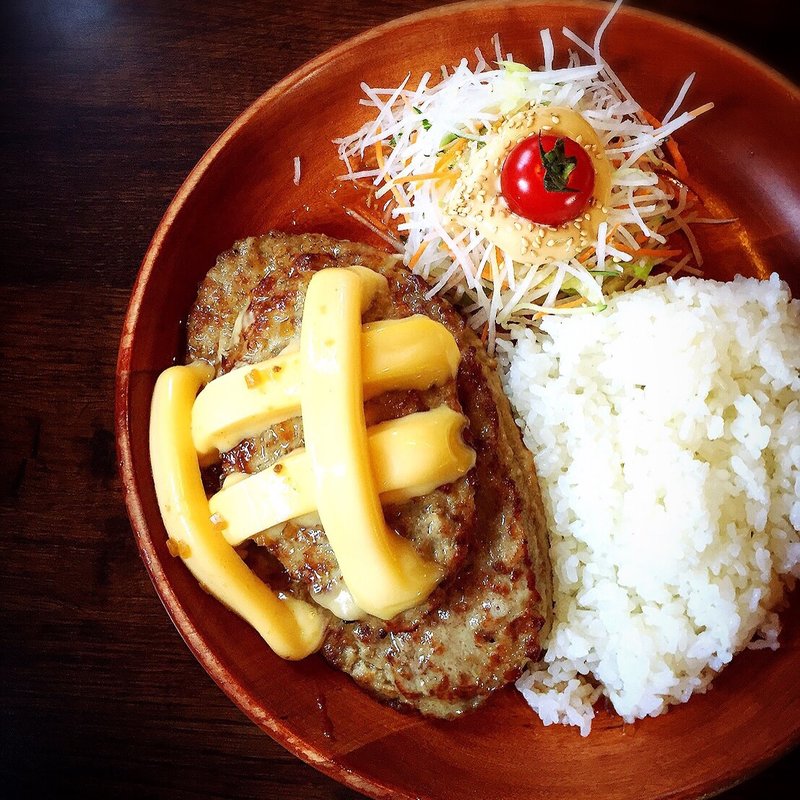 絆MAX450g 親子チーズバーグディッシュ(びっくりドンキー 野田店)